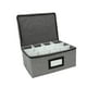 thumbnail image 3 of Caja organizadora de vino, capacidad para 12 copas, con para etiquetas y separadores. Organizador de vasos para bar o armario., 3 of 9