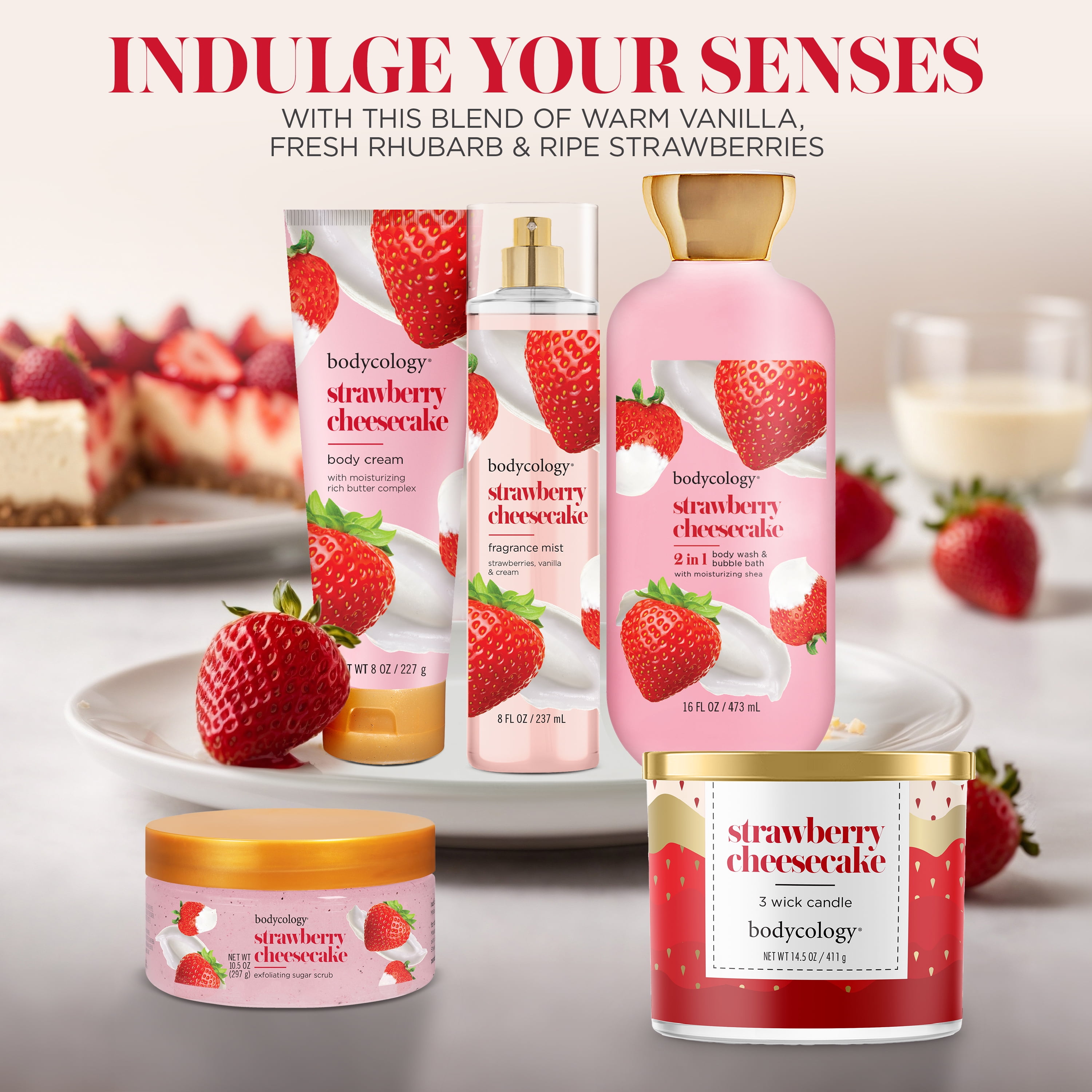 Amazon.com : Bodycology Shea Butter Body Cream, Strawberry
