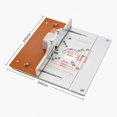 thumbnail image 4 of Aluminium Router Table Insert Plate Electric Wood Milling Flip Board with Miter Gauge Guide Set Table Saw Workbench-C, 4 of 8