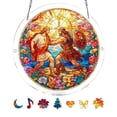 thumbnail image 2 of Tong Acrylic Puzzle Unique Acrylic Puzzle For Doors Garden And Window Hanging DIY For Adults, 2 of 6