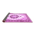 thumbnail image 2 of Ahgly Company Indoor Square Medallion Purple Traditional Area Rugs, 8' Square, 2 of 4