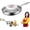 8in, variant on 2026 new Titanium Hammered Pan Pro with Lid, titanium pans for cooking -Durable Scratch-Resistant Non Stick Titanium Nutri Pan for Cooking (8in)