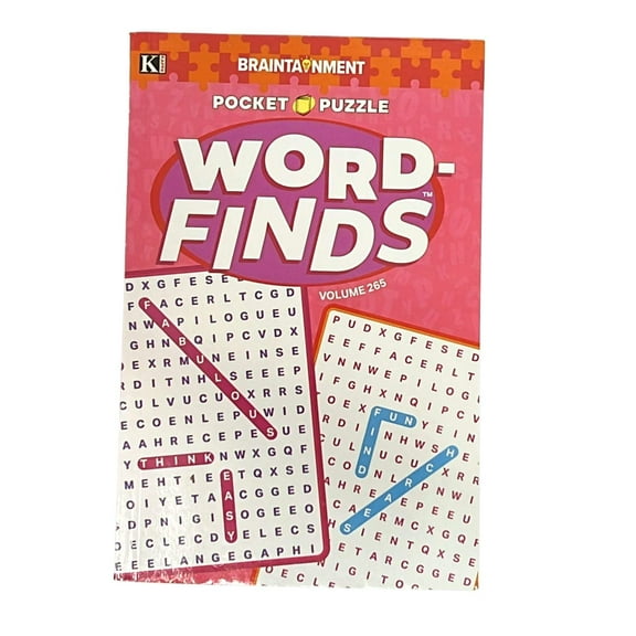 Pocket Puzzle Large Print Word Finds – Easy on the Eyes, Fun for the Mind