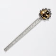 thumbnail image 5 of Starry Bee Elegant Silver Lace-Edged Bookmark: a Delightful Gift for Book Lovers, 5 of 5