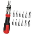 thumbnail image 2 of Destornillador de Trinquete Strade Fareast Limited Cabeza Ajustable Roja, 2 of 8