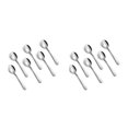thumbnail image 1 of 12 cucharas para espresso, minicuchara de café de acero inoxidable de 4,7 pulgadas, cuchara de postre, 1 of 7
