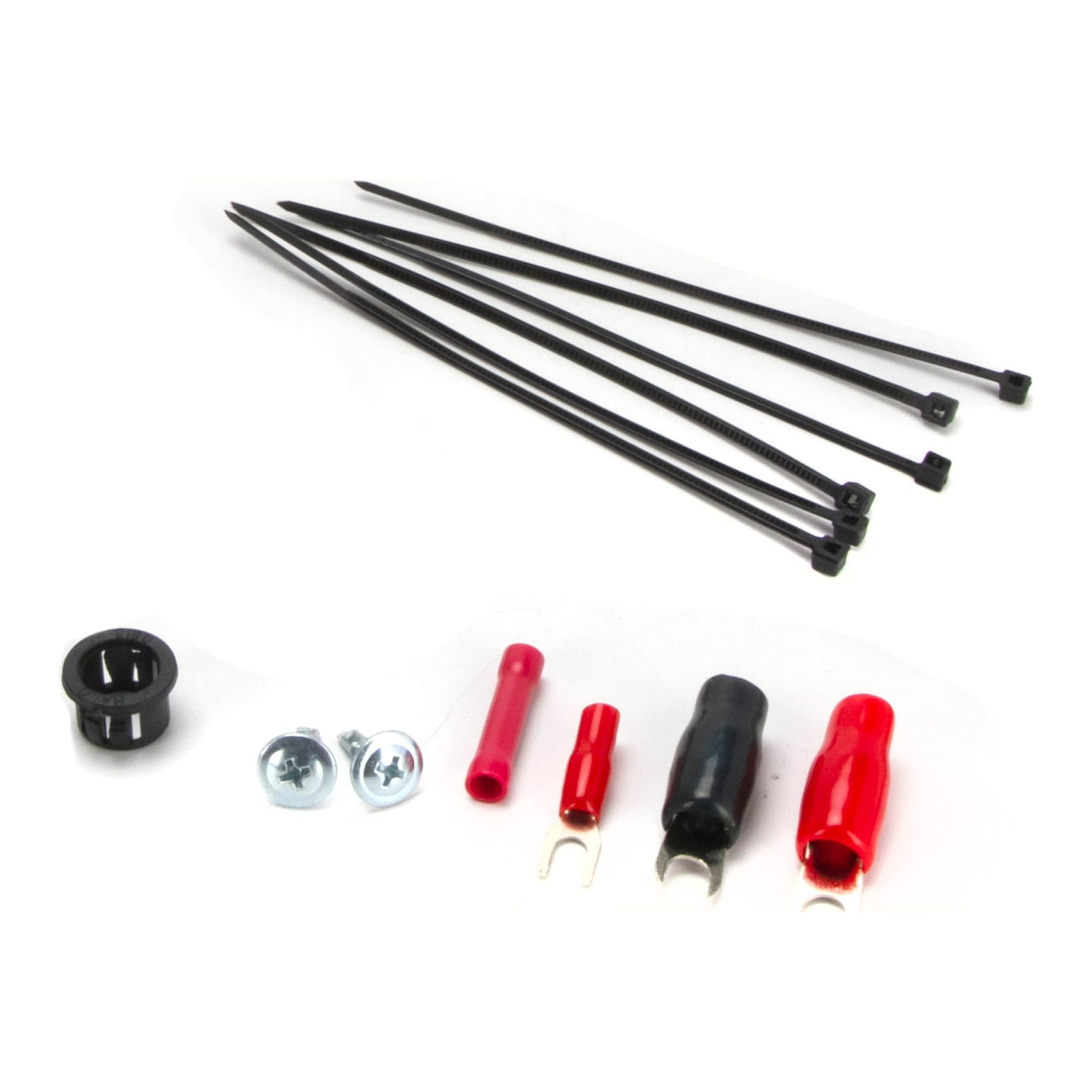 Scosche KPA6CCF Trousse de câblage d’amplificateur 2 canaux calibre 6 pour haut-parleurs et caissons de basses d’auto avec câbles d’alimentation et de mise à la terre KT AMP 1200W