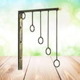 thumbnail image 6 of Phenofice Clothes Display Rack Bronze Round 1Set 11.8x11x0.4In For Scarves Corridor Homeowners, 6 of 8