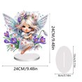 thumbnail image 2 of Adorno Hada Las Flores Kits Pintura Diamantes Mesa Doble Cara, 2 of 9