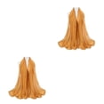 thumbnail image 2 of Minnieouse Bufanda de empalme de bolas de lana, pañuelo para el cuello, diseño aerodinámico, buena elasticidad, silenciador ligero a prueba de 3jengibre 2piezas, 2 of 6