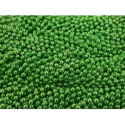 12 Mardi Gras Beads Lime Green Necklaces Party Favors