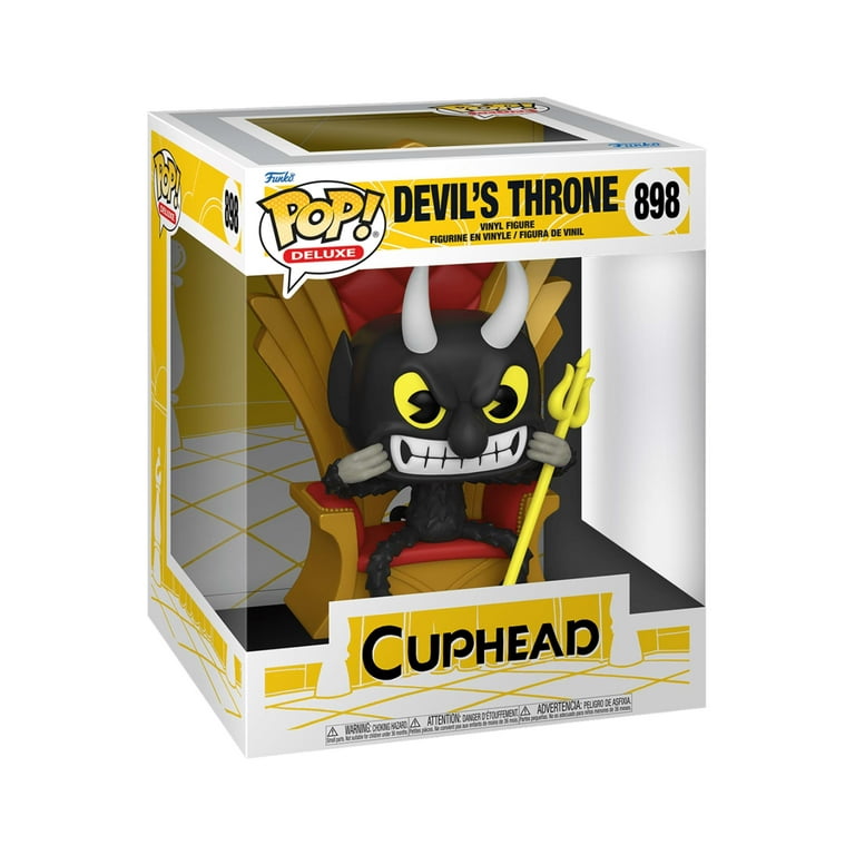 Funko Pop! Deluxe: Cuphead - Devil in Chair Vinyl Figure - Walmart.com