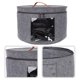 thumbnail image 2 of Case de cascos de sombrero redondo Organizador Caja de almacenamiento de sombrero grande para mujeres hombres, 2 of 6