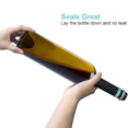 thumbnail image 4 of Ahorrador de vino sellado al vacío, bomba de acero inoxidable fácil de usar que mantiene la frescura del vino, corchos de botella reutilizables, ideal para cualquier conocedor de vinos, 4 of 5