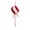 B, variant on Christmas Decorations Indoor Tree Picks: Large Red White Peppermint Lollipop Christmas Picks for Tree, Cute Candy Picks Ornaments for Xmas Tree Topper Home Office Holiday Party Vase Decor