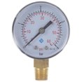 thumbnail image 1 of MasteelfCA Manomètre de Compresseur d'Air Monté sur le Côté 0-4 Bar 0-60 Psi, 1 of 8
