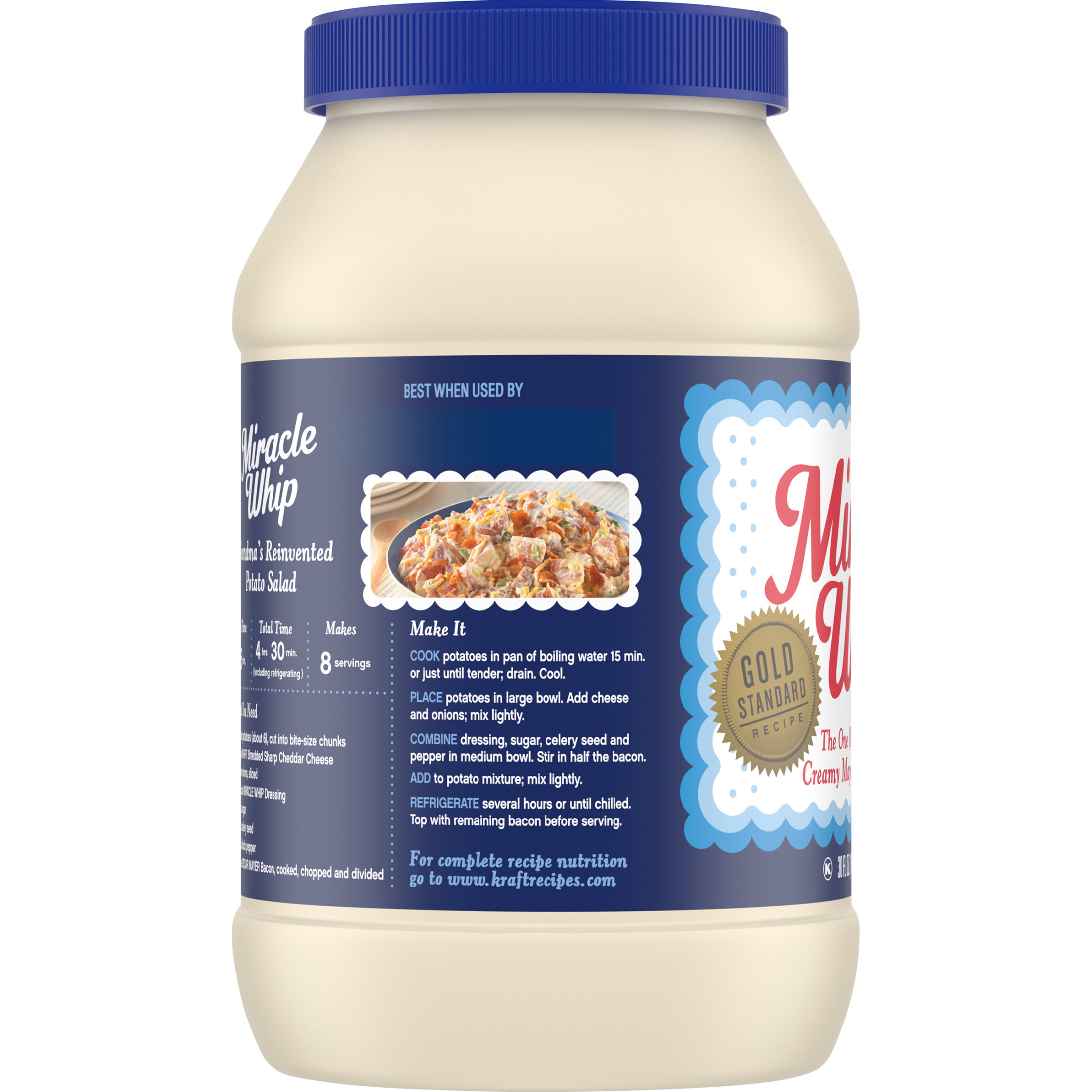 Miracle Whip Mayo-like Dressing, for a Keto and Low Carb Lifestyle, 30 fl oz Jar - image 16 of 16