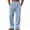 #03Sky Blue, variant on Men's Casual Linen Pants Loose Fit Drawstring Waist Lightweight Linen Trousers Summer Yoga Beach Long Pants Brown 3XL