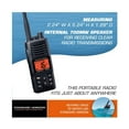 thumbnail image 5 of Standard Horizon HX380 1.5-Inch 5W Standard Handheld VHF Marine Radio with 40 LMR Channels, IPX7 Waterproof and NOAA Weather, 5 of 6
