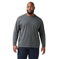 thumbnail image 2 of Dickies Men's and Big Men's Long Sleeve Heavyweight Pocket T-Shirt, 2 of 4