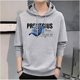 thumbnail image 2 of Sudadera con capucha blanca para hombre, sudadera negra de hip hop para hombre, sudaderas con capucha gráficas, ofertas al por mayor de diseñador, estilo coreano, algodón S, 2 of 5