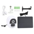 thumbnail image 1 of Cámara de seguridad Solar Ticfox WiFi inalámbrica 1080P Visión nocturna Con PIR y detección humana, 1 of 14