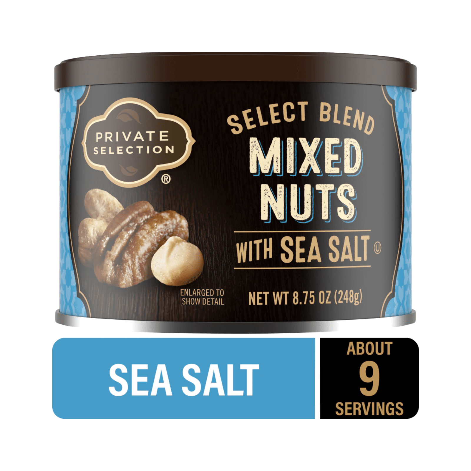 Private Selection Mixed Nuts Sea Salted 8.75 oz , 2 Pack + Bonus