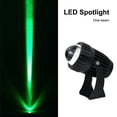thumbnail image 3 of Luz de pared LED Foco de lluvia Ángulo impermeable Ajustable Paisaje Luces de haz de iluminación 250lm Lámparas de noche brillantes para jardín Luz verde Inevent HA011793-06, 3 of 7