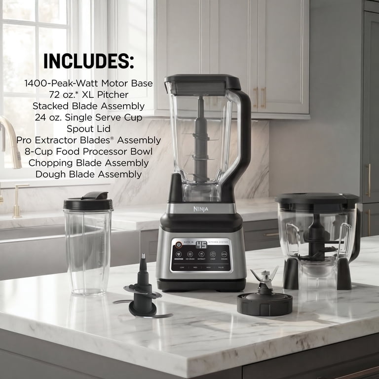 Ninja Professional Plus Kitchen System with Auto-iQ, 72 oz. Total
