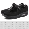 thumbnail image 2 of Zapatos de amortiguación para caminar para mujer zapatos gruesos antideslizantes zapatos deportivos ajustables para exteriores, 2 of 9