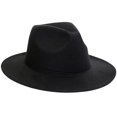 thumbnail image 2 of Sombrero Outback de fieltro de lana triturable para mujer Sombrero Panamá ala ancha, 2 of 2