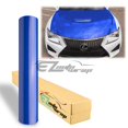 thumbnail image 2 of 7D Carbon Fiber Intense Blue High Gloss Car Auto Motorcycle Vehicle Sticker Decal Vinyl Wrap Film Sheet Decoration 6D, 2 of 8