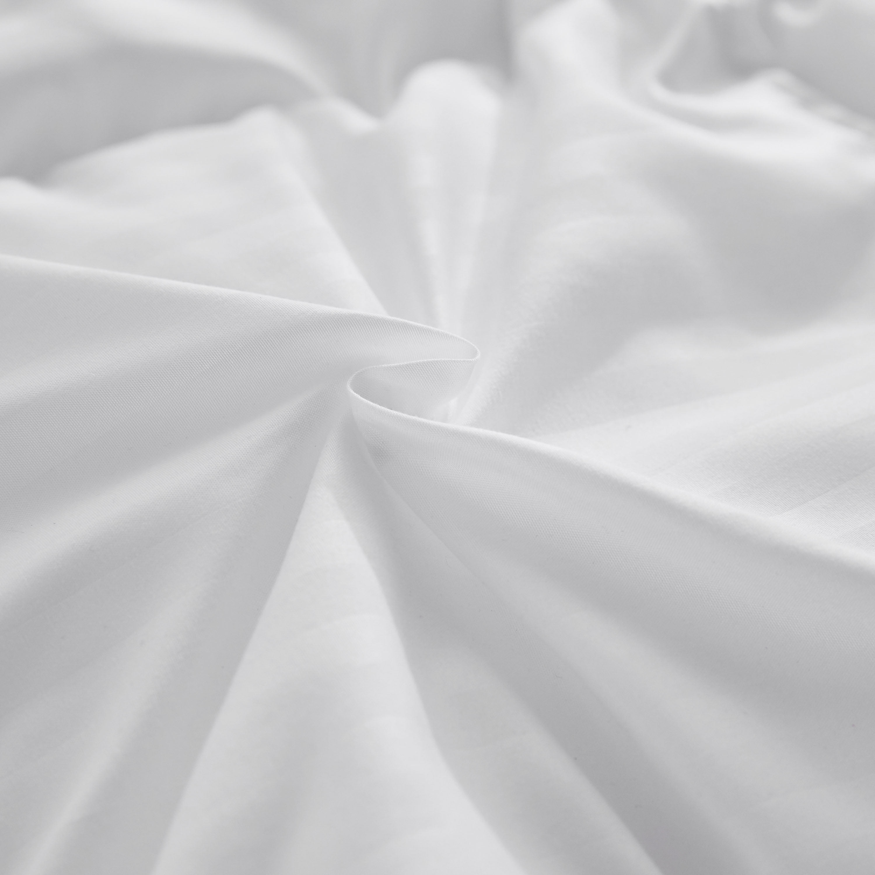 Three Geese Duvet Insert Down Alternative Comforter Queen Size, Soft Lightweight Quilted All Season Bedding Comforter with 8 Corner Tabs, Hypoallergenic & Machine Washable ( White  Stripe, 90"X90")
