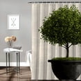 thumbnail image 2 of Patifu Tree Pot Home Bathtubs Bathroom Curtain Decoration Washable Shower Curtain with Hooks 36"x72, 2 of 7