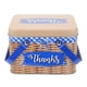 thumbnail image 1 of EeaseMX 1pc Caja de dulces de hojalata Caja de almacenamiento de galletas Caja de bocadillos de mano Caja de dulces para hornear, 1 of 7