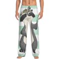 thumbnail image 5 of Mens Pajama Pants, Cute Raccoon Soft Sleep & Lounge Pants for Men, Cuteness Casual PJ Bottoms Pants with Pockets, 5 of 7
