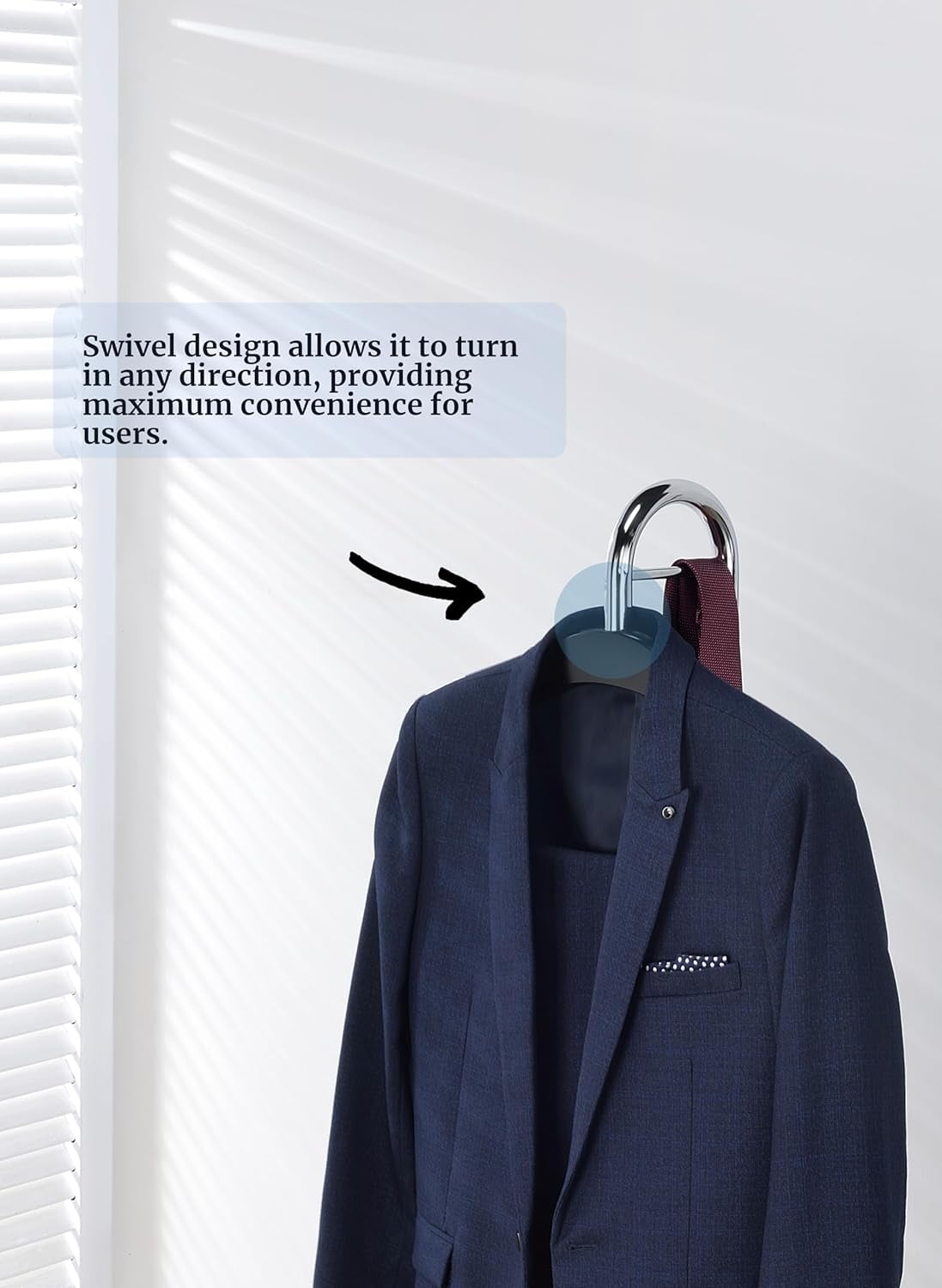 Proman Proudcts Amber Valet Stand Coat Rack Organizer with Hanger, Trouser Bar, Black
