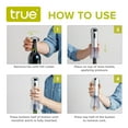 thumbnail image 3 of True Lux Electric Wine Opener, Rechargeable Corkscrew with Charger, Silver, 3 of 7
