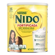 Nido Fortificada Dry Whole Milk Powder, 1.76 lb Canister