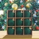 thumbnail image 5 of Xihbxyly Bolas Navideñas de Terciopelo, Diseño Flocado, Juego de 12 Piezas, Fáciles de Colgar, Elegante Decoración para El Hogar, Perfectas para Árbol de Navidad, Puertas y Chimenea, 2,4 Pulgadas, Co, 5 of 6