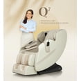 thumbnail image 4 of AmaMedic Q7 Zero Gravity Massage Chair Reclined Massage for Adults with Fixed Massage Rollers, Brown, 4 of 18