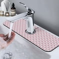thumbnail image 7 of Pofeuu Flamingo On Checkered Print Splash Guard for Sink Faucet Sink Gadgets-Splash Guard Behind Faucet Drip Catcher for Kitchen, Bathroom,Sink Mat, 7 of 7
