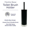 thumbnail image 2 of Cameo Toilet Bowl Cleaning Brush, Marble base, Stainless-Steel Holder, Fingerprint-Proof, Rust resistant, 2 of 4