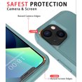 thumbnail image 3 of Diverbox for iPhone 13 Case [Shockproof] [Dropproof] [Tempered Glass Screen Protector + Camera Lens Protector],Heavy Duty Protection Phone Case Cover for Apple iPhone 13 (Pine Green), 3 of 7