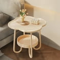 thumbnail image 2 of Coffee Mini Table Small Apartment Bedside Table Compact Side Table For Living Room Bedroom Small Space Furniture Easy Assembly Nightstand For Home Office Use, 2 of 6