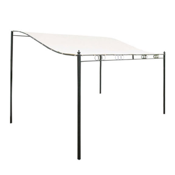 Naiovety Toldo duradero beige de la de la sombra de Sun de la lona para la sombra de Sun de la prenda impermeable del rectángulo de las Jardín y Patio