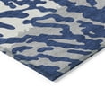 thumbnail image 4 of Addison Rugs Chantille Indoor/Outdoor Transitional Animal Print Navy Washable Rectangle Rug, 1'8" x 2'6", 4 of 6