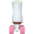Chicago Skates Girls' Classic Quad Roller Skates White Junior Rink