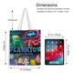 thumbnail image 5 of Plankton: The Movie Bolso de tela con estampado de lienzo para mujer, bolsa de compras reutilizable y estética, con cremallera interior, regalo para mujer,40*40cm., 5 of 6