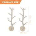 thumbnail image 2 of Supvox 6Pcs Assorted Color Resin Wall Hooks Unique Branch Style for Jackets and Coats, 2 of 7